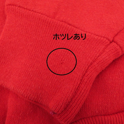 TULTEX ラグラン スウェット レッド サイズ：M【瀬戸大橋店】