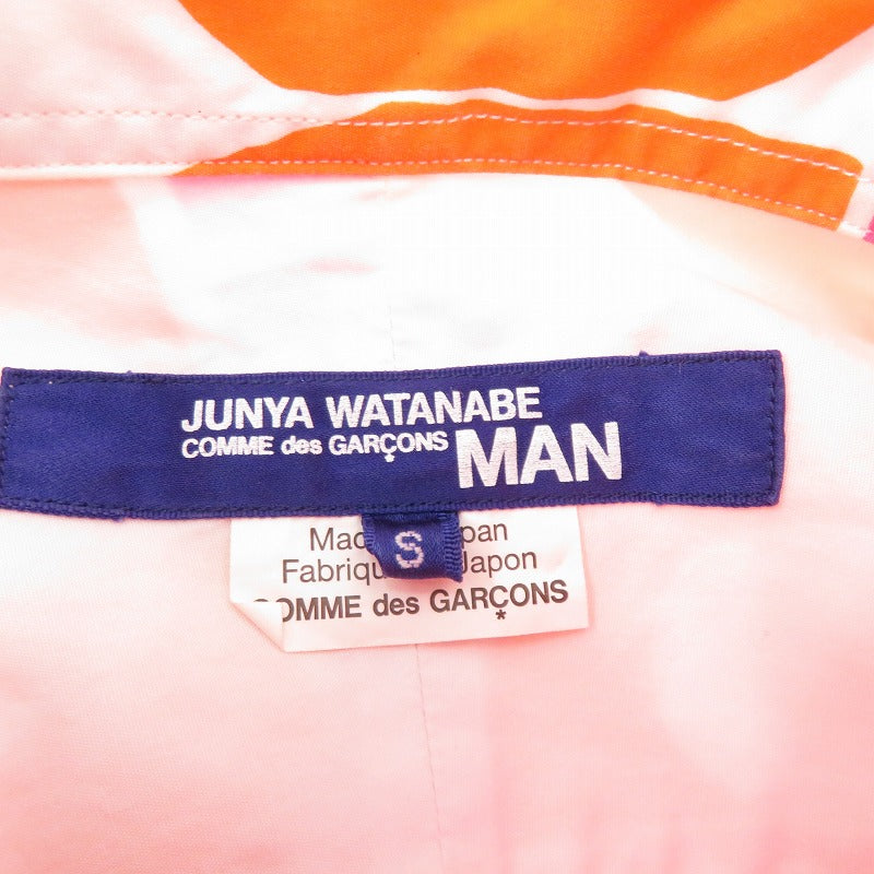 JUNYA WATANABE COMME des GARCONS MAN | ジュンヤワタナベコムデギャルソンマン 総柄 長袖シャツ マルチカラー サイズ：S【瀬戸大橋店】
