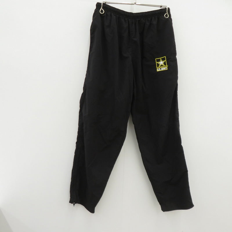 MILITARY衣料 | ミリタリーイリョウ アメリカ軍 APFU トレーニングパンツ パンツ ブラック サイズ：M【瀬戸大橋店】