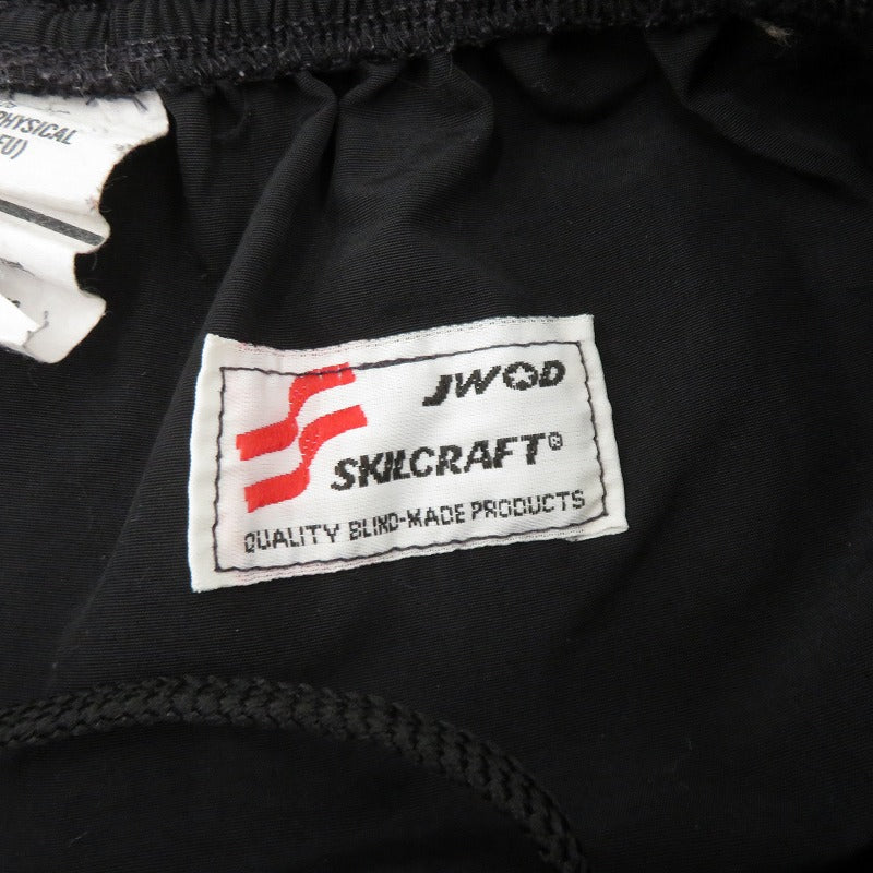 MILITARY衣料 | ミリタリーイリョウ アメリカ軍 APFU トレーニングパンツ パンツ ブラック サイズ：M【瀬戸大橋店】