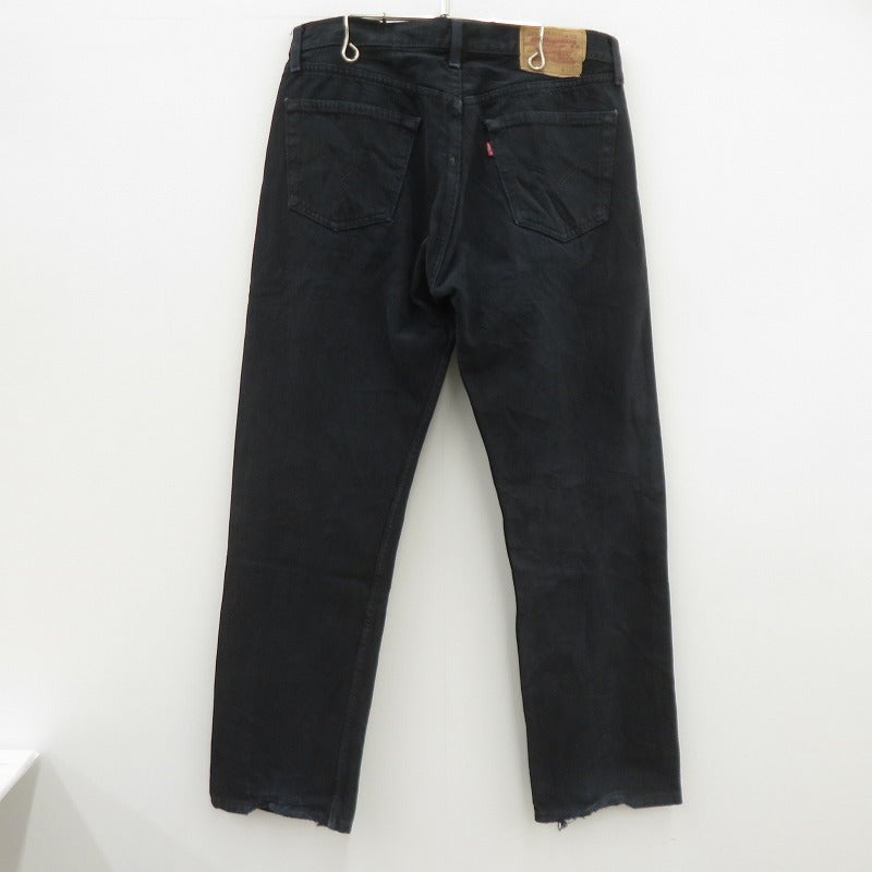 Levi's | リーバイス 501 UK製 デニムパンツ 501-0165 ブラック サイズ：34【瀬戸大橋店】