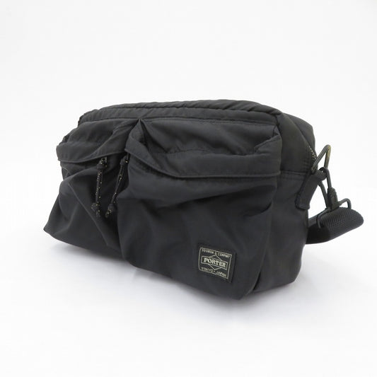 PORTER FORCE | ポーターフォース 2WAY WAIST BAG その他バッグ 855-07418 ブラック【瀬戸大橋店】