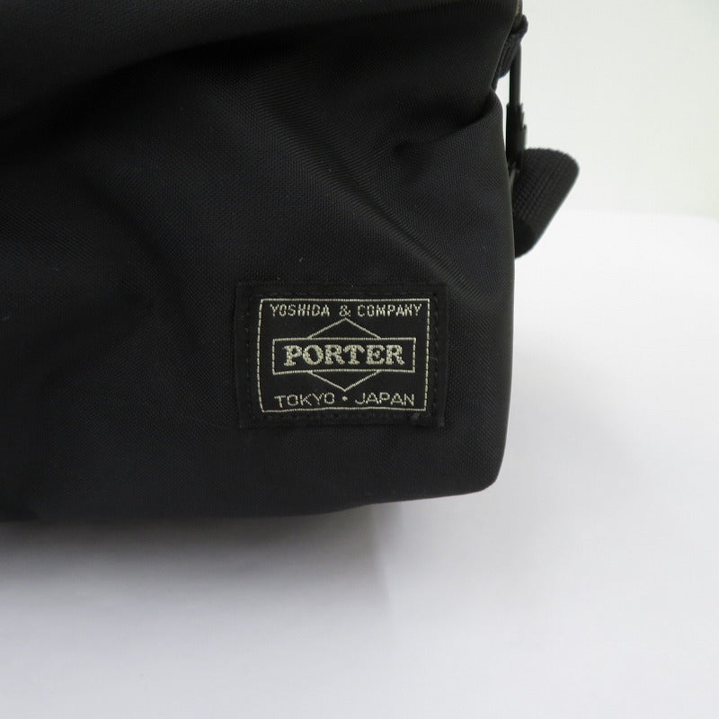 PORTER FORCE | ポーターフォース 2WAY WAIST BAG その他バッグ 855-07418 ブラック【瀬戸大橋店】