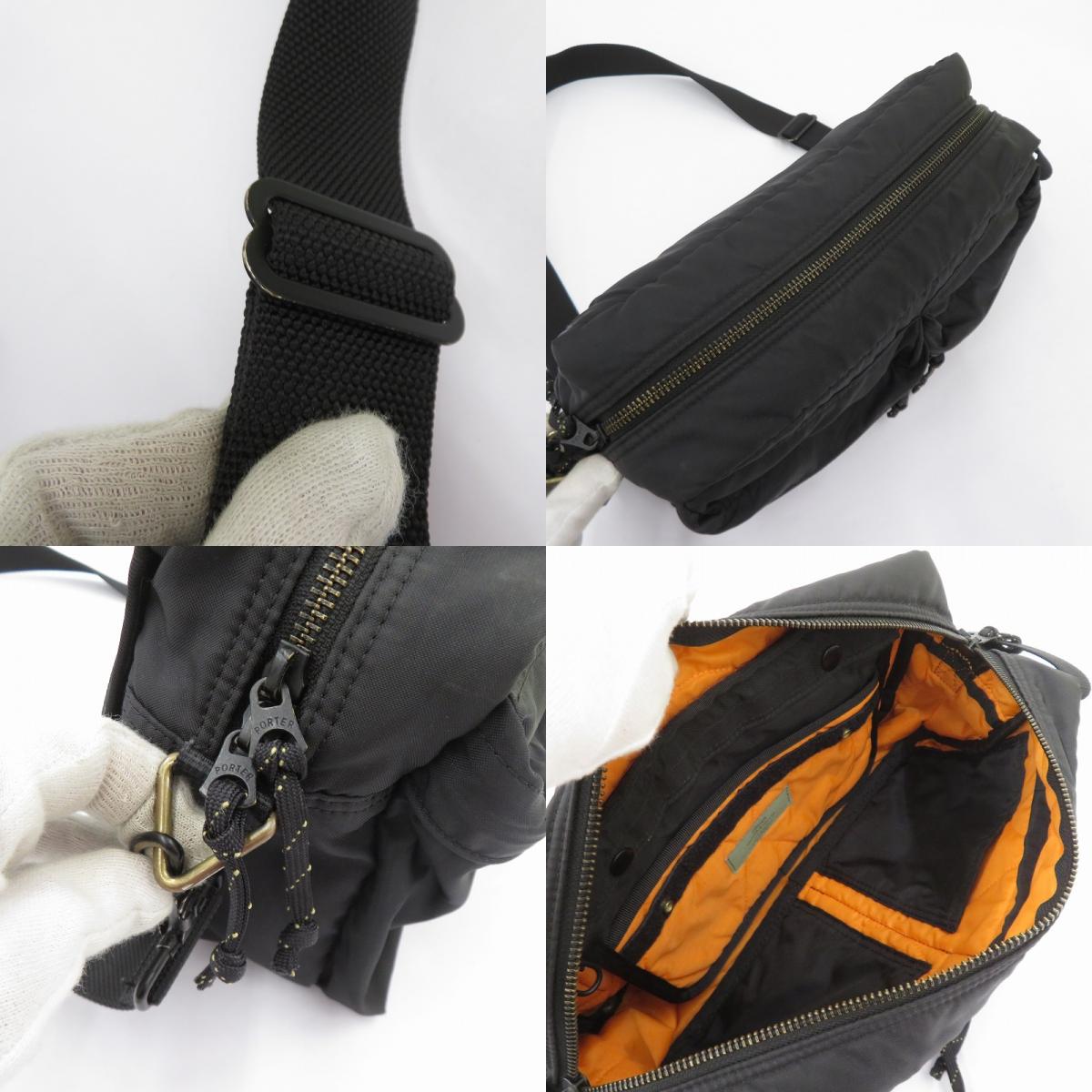 PORTER FORCE | ポーターフォース 2WAY WAIST BAG その他バッグ 855-07418 ブラック【瀬戸大橋店】