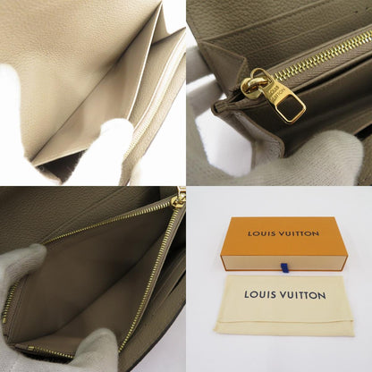 LOUIS VUITTON | ルイ・ヴィトン ポルトフォイユ・サラ NM バイカラー モノグラム アンプラント 長財布 M81049 ベージュ【瀬戸大橋店】