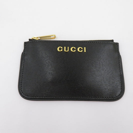 GUCCI | グッチ スクリプト ジップ キーケース コインケース 790102・0416 ブラック【瀬戸大橋店】