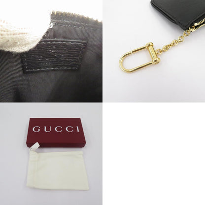 GUCCI | グッチ スクリプト ジップ キーケース コインケース 790102・0416 ブラック【瀬戸大橋店】