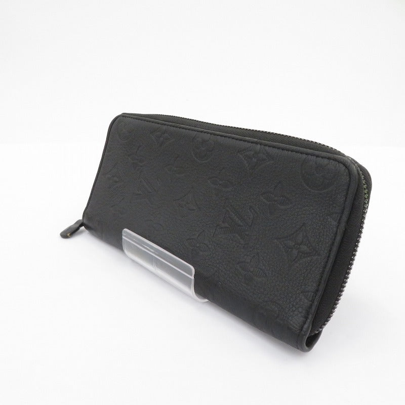 LOUIS VUITTON | ルイ・ヴィトン モノグラム シャドウ ジッピーウォレット・ヴェルティカル 長財布 M62902 ブラック【瀬戸大橋店】