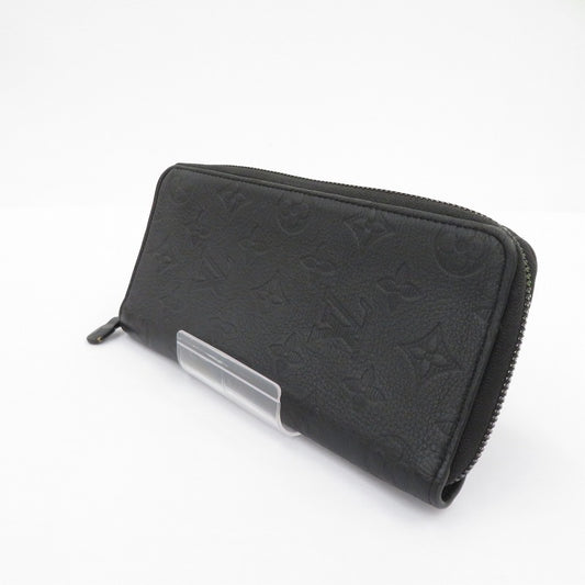 LOUIS VUITTON | ルイ・ヴィトン モノグラム シャドウ ジッピーウォレット・ヴェルティカル 長財布 M62902 ブラック【瀬戸大橋店】