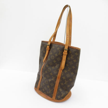 LOUIS VUITTON | ルイ・ヴィトン バケット GM モノグラム トートバッグ M42236 ブラウン【瀬戸大橋店】