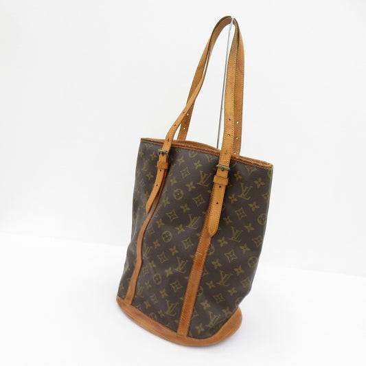 LOUIS VUITTON | ルイ・ヴィトン バケット GM モノグラム トートバッグ M42236 ブラウン【瀬戸大橋店】