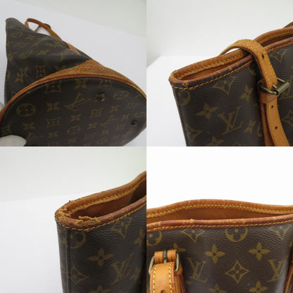 LOUIS VUITTON | ルイ・ヴィトン バケット GM モノグラム トートバッグ M42236 ブラウン【瀬戸大橋店】