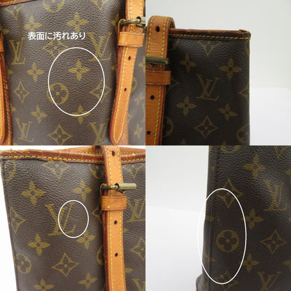 LOUIS VUITTON | ルイ・ヴィトン バケット GM モノグラム トートバッグ M42236 ブラウン【瀬戸大橋店】