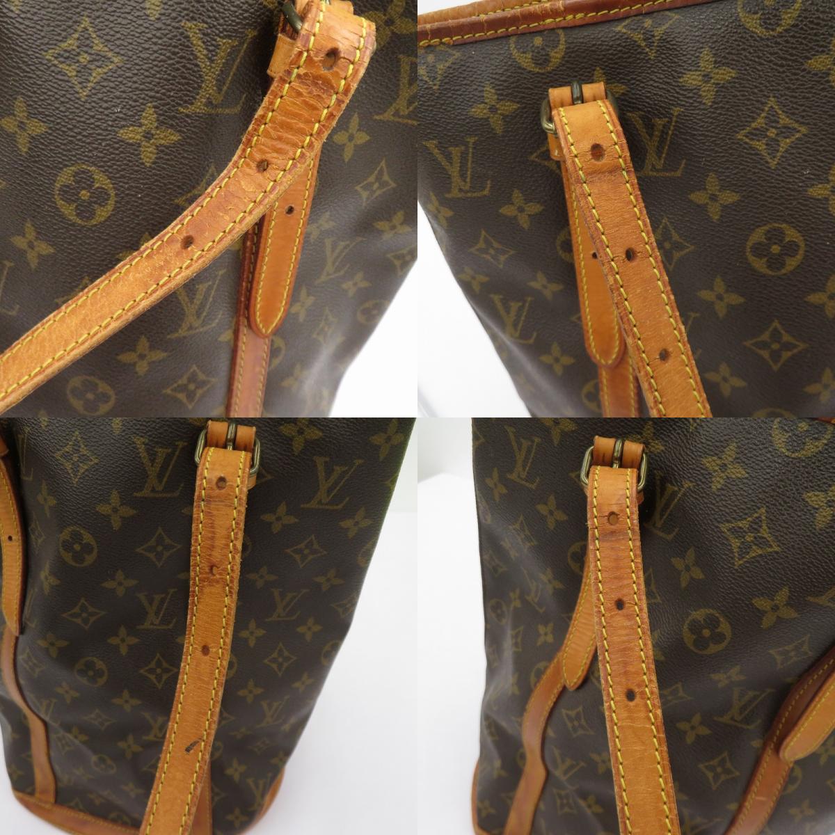 LOUIS VUITTON | ルイ・ヴィトン バケット GM モノグラム トートバッグ M42236 ブラウン【瀬戸大橋店】
