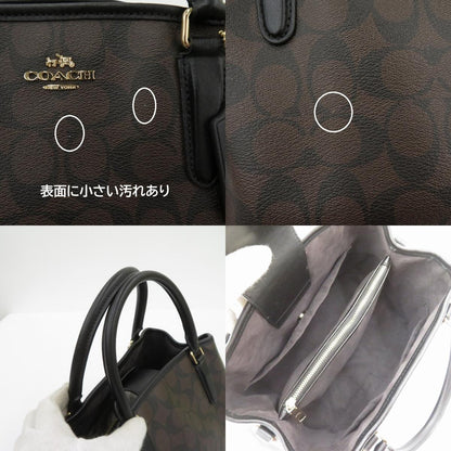 COACH | コーチ シグネチャー スモール マーゴット キャリーオール ハンドバッグ F1721-F58310 ブラウン【瀬戸大橋店】