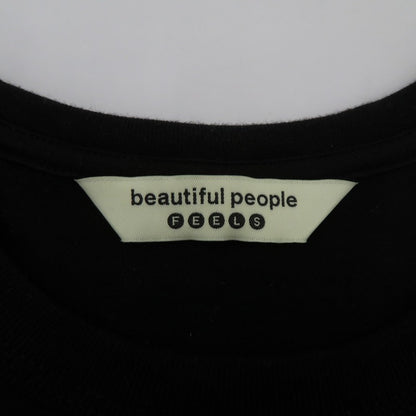 beautiful people | ビューティフルピープル 半袖Ｔシャツ サイズ:190 ブラック【瀬戸大橋店】