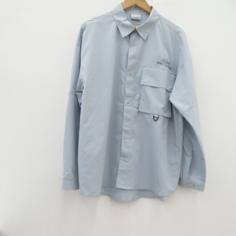 Columbia | コロンビア 長袖シャツ PM1190 ブルー サイズ：M【瀬戸大橋店】