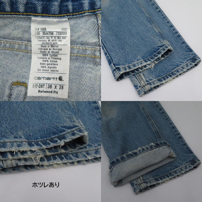Carhartt | カーハート デニムパンツ B17-DST ブルー サイズ：36【瀬戸大橋店】