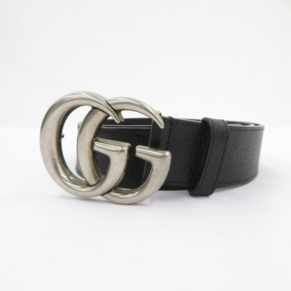 GUCCI | グッチ ダブルG バックル ワイド ベルト ベルト 406831・480199 ブラック【瀬戸大橋店】