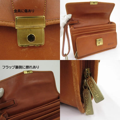 COACH | コーチ オールドコーチ レザー セカンドバッグ セカンドバッグ 3-01 ブラウン【瀬戸大橋店】