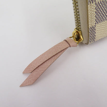 LOUIS VUITTON | ルイ・ヴィトン ダミエ アズール ポルトフォイユ・クレマンス 長財布 N61264 グレー×ベージュ【瀬戸大橋店】