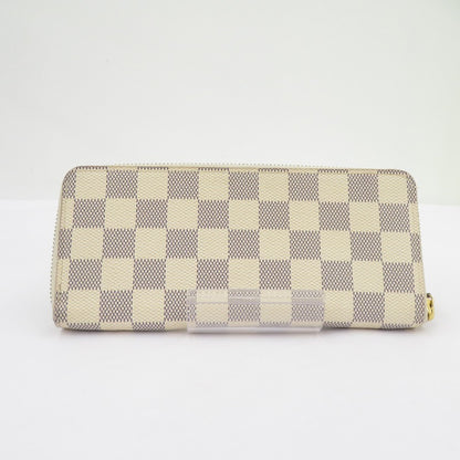 LOUIS VUITTON | ルイ・ヴィトン ダミエ アズール ポルトフォイユ・クレマンス 長財布 N61264 グレー×ベージュ【瀬戸大橋店】