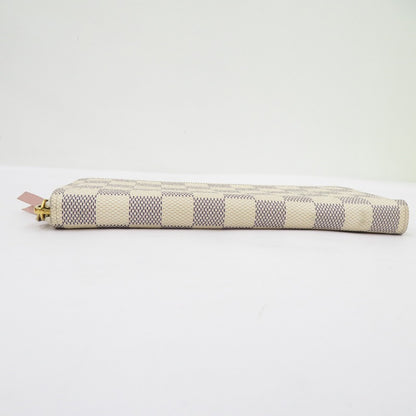LOUIS VUITTON | ルイ・ヴィトン ダミエ アズール ポルトフォイユ・クレマンス 長財布 N61264 グレー×ベージュ【瀬戸大橋店】