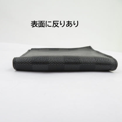 LOUIS VUITTON | ルイ・ヴィトン ダミエ グラフィット ポルトフォイユ・スマート 二つ折り財布 N64021 ブラック【瀬戸大橋店】