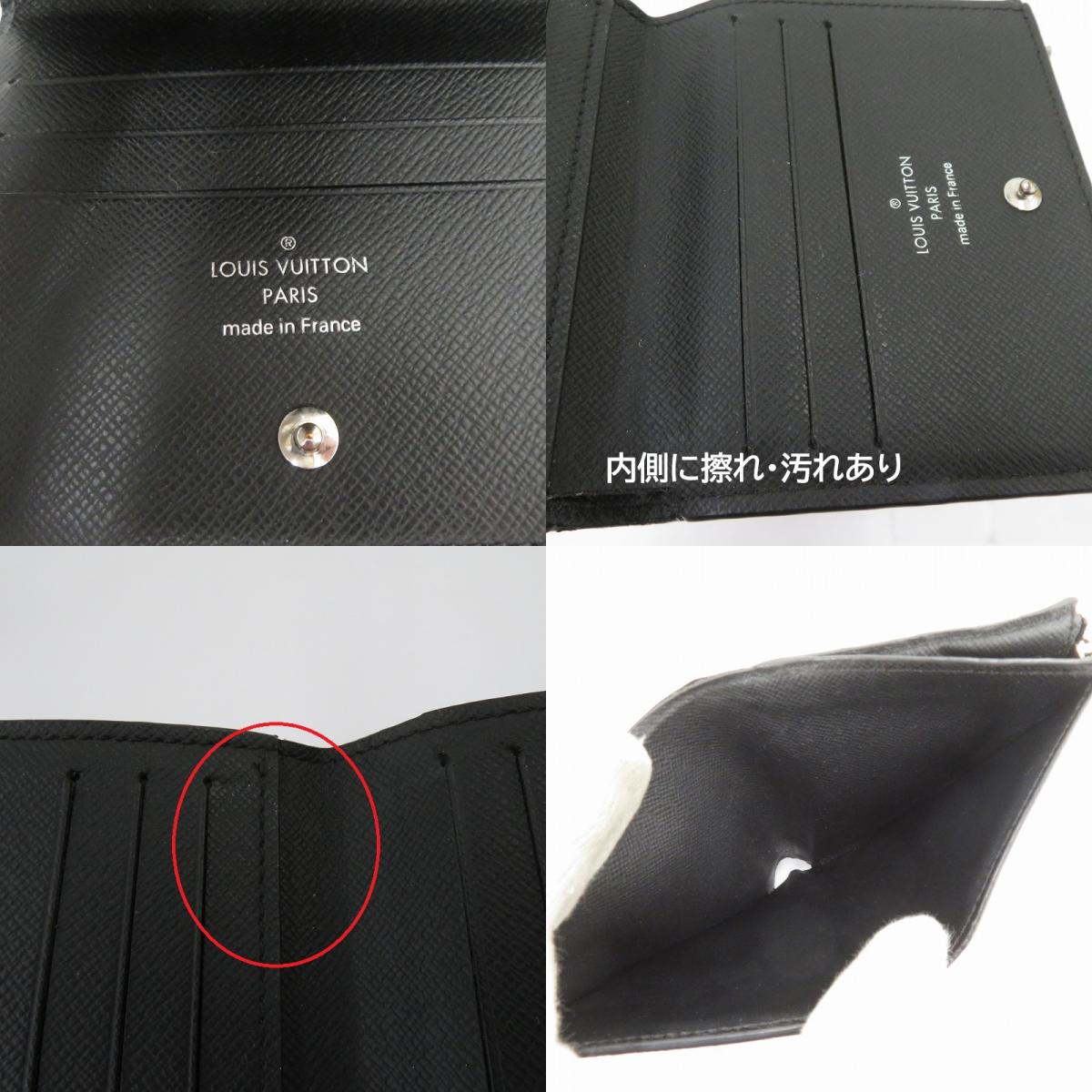 LOUIS VUITTON | ルイ・ヴィトン ダミエ グラフィット ポルトフォイユ・スマート 二つ折り財布 N64021 ブラック【瀬戸大橋店】
