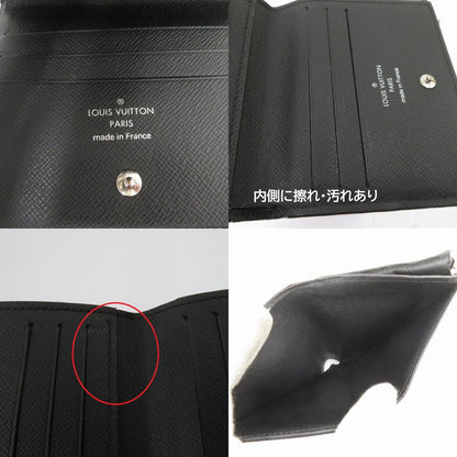 LOUIS VUITTON | ルイ・ヴィトン ダミエ グラフィット ポルトフォイユ・スマート 二つ折り財布 N64021 ブラック【瀬戸大橋店】