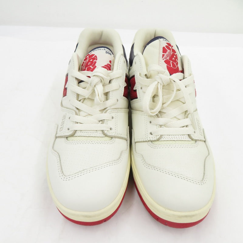 NEW BALANCE | ニューバランス ×Aime Leon Dore スニーカー BB550A3 サイズ:29.0cm ホワイト 29cm【瀬戸大橋店】