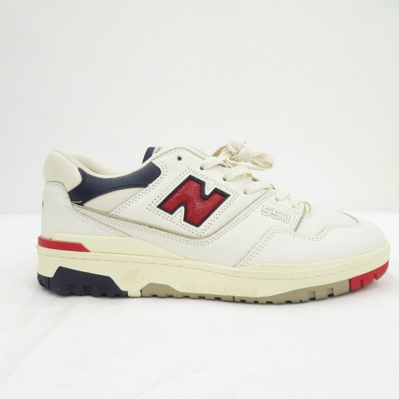 NEW BALANCE | ニューバランス ×Aime Leon Dore スニーカー BB550A3 サイズ:29.0cm ホワイト 29cm【瀬戸大橋店】