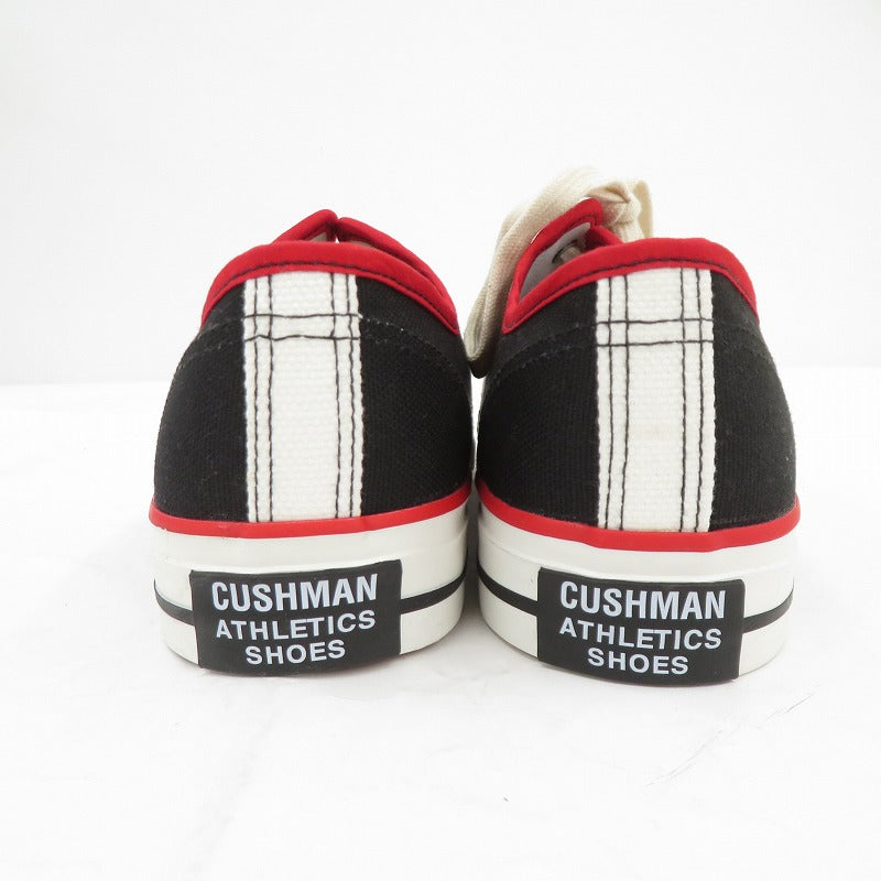 CUSHMAN | クッシュマン スニーカー 29046 サイズ:US8 ブラック × レッド【瀬戸大橋店】