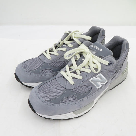 NEW BALANCE | ニューバランス ×KITH 992 Made in USA 'Argon' スニーカー U992KI サイズ:28.0cm グレー 28cm【瀬戸大橋店】