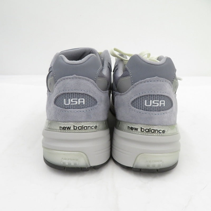 NEW BALANCE | ニューバランス ×KITH 992 Made in USA 'Argon' スニーカー U992KI サイズ:28.0cm グレー 28cm【瀬戸大橋店】