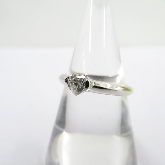 S925/D0.5ct リング・指輪 サイズ:約16号 シルバー【瀬戸大橋店】