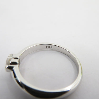 S925/D0.5ct リング・指輪 サイズ:約16号 シルバー【瀬戸大橋店】