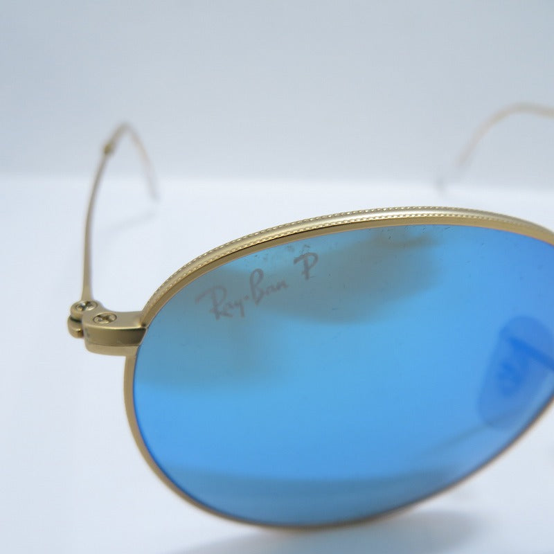 RAY BAN | レイバン Custom Round サングラス rb3447 サイズ：50□21 145 ゴールド【瀬戸大橋店】