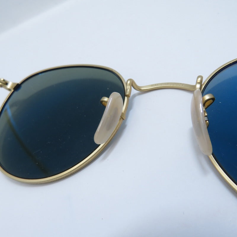 RAY BAN | レイバン Custom Round サングラス rb3447 サイズ：50□21 145 ゴールド【瀬戸大橋店】