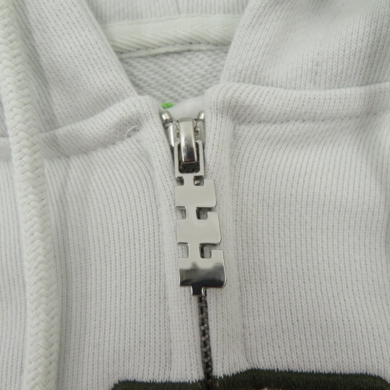 TTT MSW | ティー Big Logo Zip Up Hoodie パーカー TTT-26AW-CT03 ライトブルー サイズ：L【瀬戸大橋店】