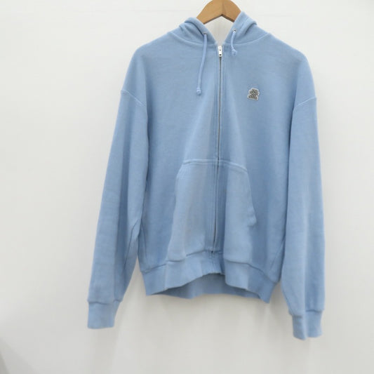 BlackEyePatch | ブラックアイパッチ SMALL OG THERMAL ZIP HOODIE BLUE パーカー ライトブルー サイズ：L【瀬戸大橋店】