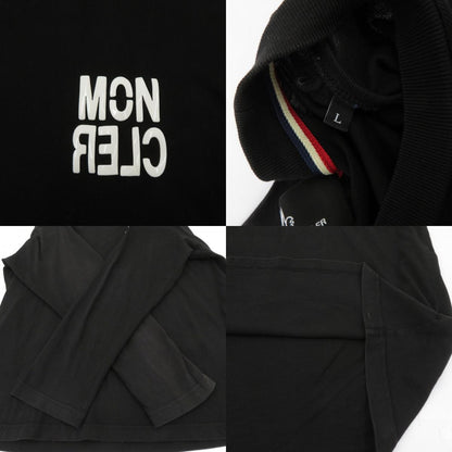 MONCLER | モンクレール MAGLIA T-SHIRT 21年製 長袖Ｔシャツ G20978D00002 8390T ブラック サイズ：L【瀬戸大橋店】