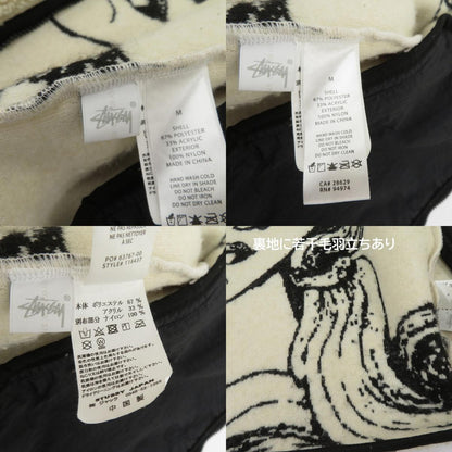 STUSSY | ステューシー VENUS JACQUARD SHERPA JACKET フリース ジャケット その他アウター 118437 ベージュ サイズ：M【瀬戸大橋店】