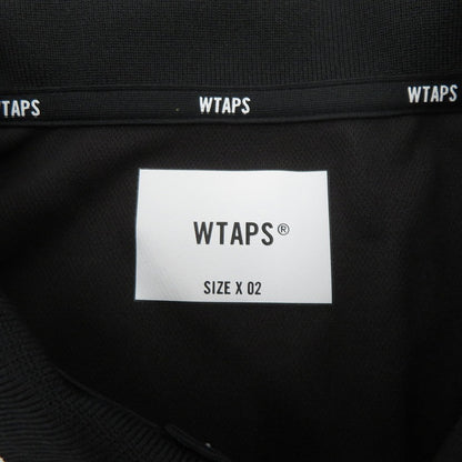 W)TAPS | ダブルタップス DUP 02 / SS / POLY. COOLMAX ポロシャツ 261ATDT-CSM26 ブラック サイズ：2【瀬戸大橋店】