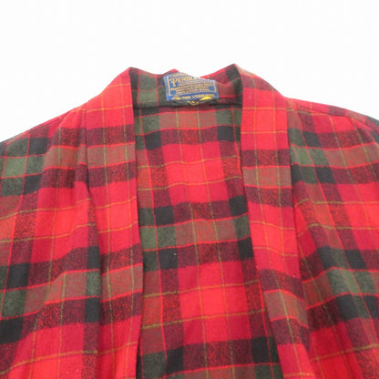 PENDLETON | ペンドルトン ガウン　チェック柄 その他アウター レッド サイズ：L【瀬戸大橋店】
