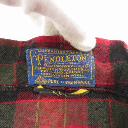 PENDLETON | ペンドルトン ガウン　チェック柄 その他アウター レッド サイズ：L【瀬戸大橋店】