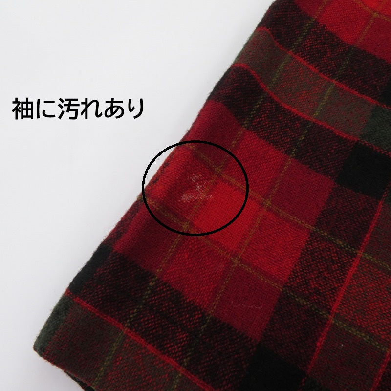 PENDLETON | ペンドルトン ガウン　チェック柄 その他アウター レッド サイズ：L【瀬戸大橋店】