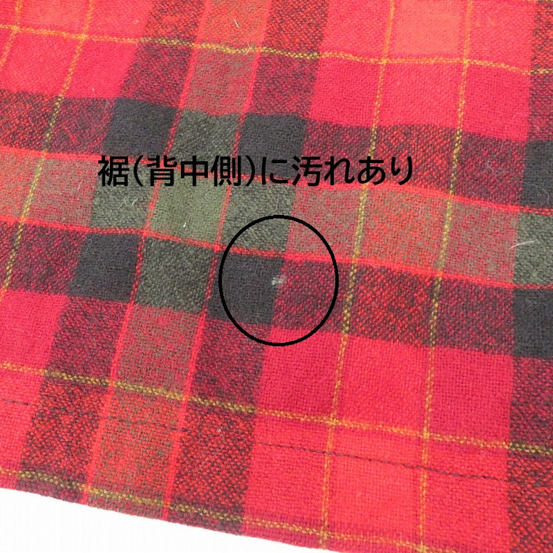 PENDLETON | ペンドルトン ガウン　チェック柄 その他アウター レッド サイズ：L【瀬戸大橋店】