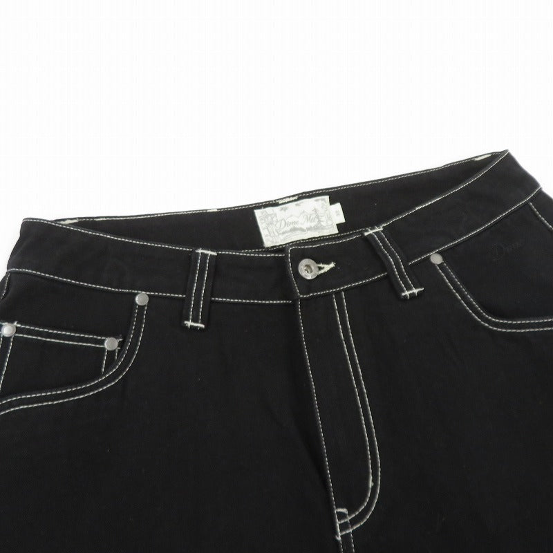 Dmie BAGGY DENIM PANTS デニム パンツ CA59648 ブラック サイズ：32【瀬戸大橋店】