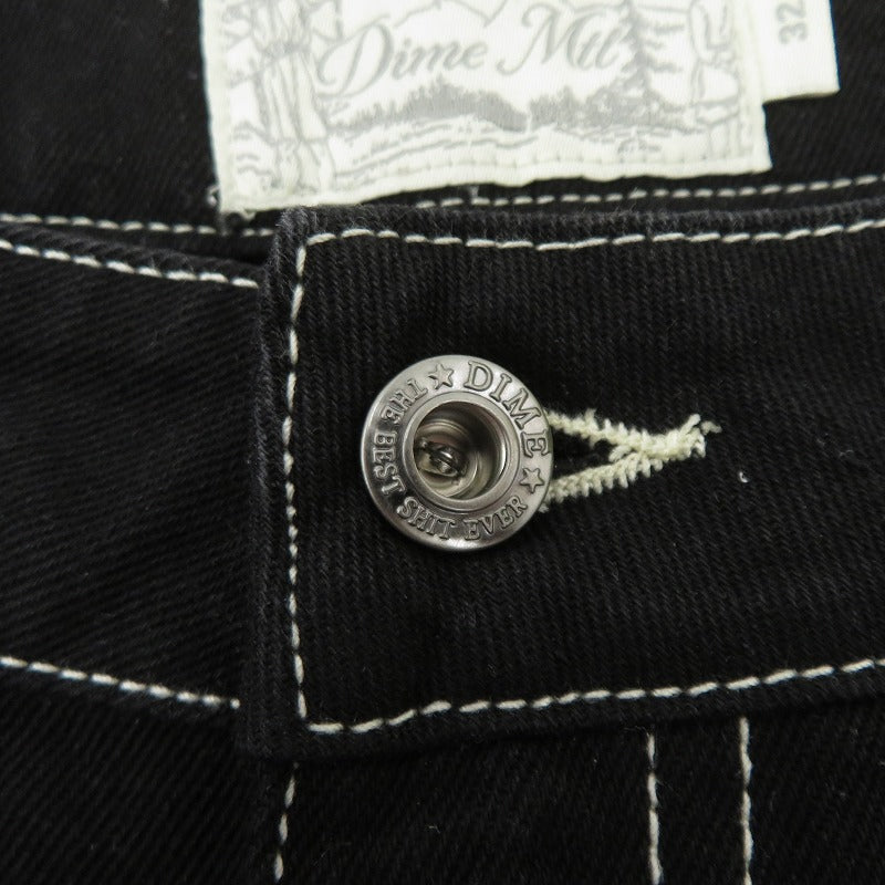 Dmie BAGGY DENIM PANTS デニム パンツ CA59648 ブラック サイズ：32【瀬戸大橋店】